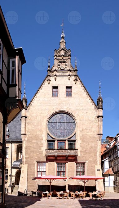 Quedlinburg, Rathaus Ostgiebel