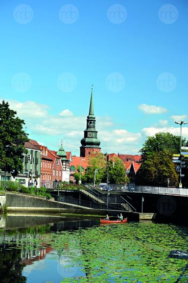 Stade, Blick auf die Altstadtinsel