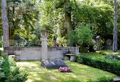 Leipzig Südfriedhof, Grab von Georg Wünschmann