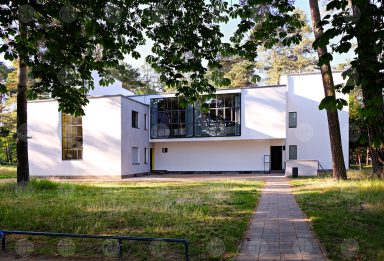 Dessau, Meisterhaus Muche/Schlemmer, Vorderansicht